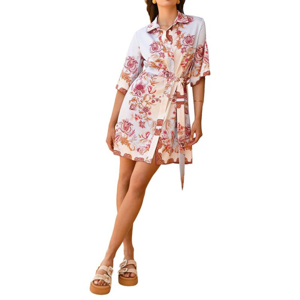 Amina Glam Womens  Midi Dress